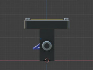 focus 3 square led 3D Model