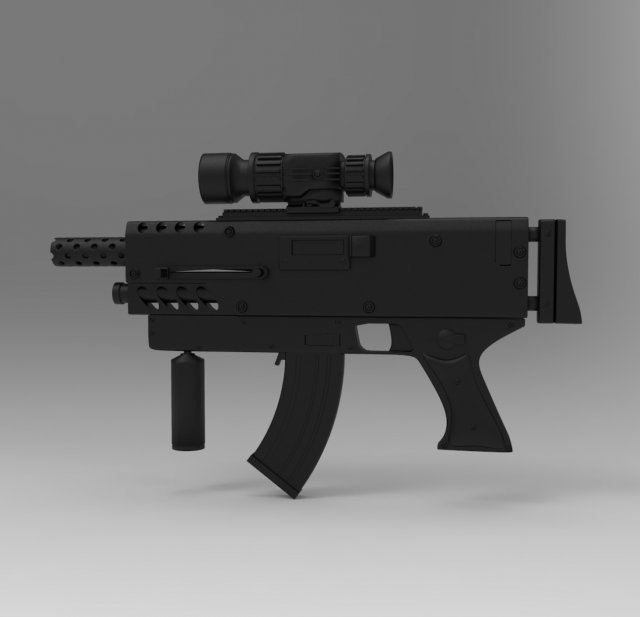 machine Modelo 3D .c4d .max .obj .3ds .fbx .stl .blend 