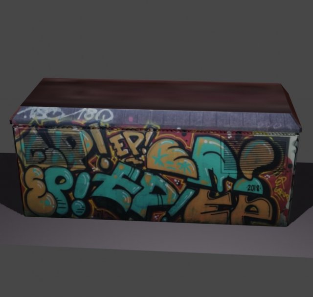 electric transformer box 2 3D 模型 .c4d .max .obj .3ds .fbx .stl .blend