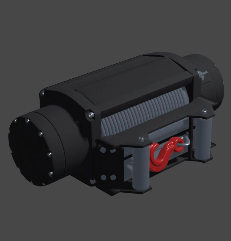winch for mars rover 3D Model .c4d .max .obj .3ds .fbx .stl .blend 