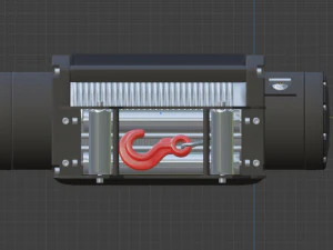 winch for mars rover 3D Model