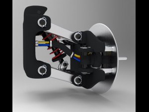 suspension for mars rover 3D Model