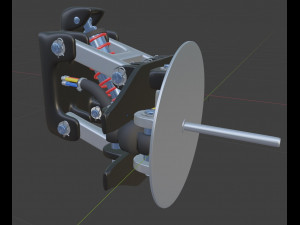 suspension for mars rover 3D Model