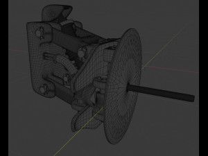 suspension for mars rover 3D Model