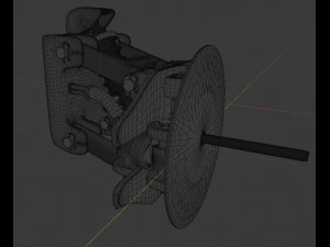 suspension for mars rover 3D Model