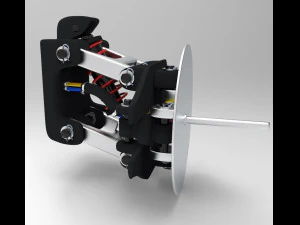 suspension for mars rover 3D Model
