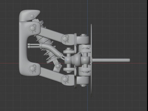 suspension for mars rover 3D Model