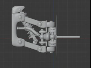 suspension for mars rover 3D Model