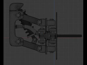 suspension for mars rover 3D Model