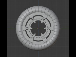 wheel and motor for mars rover 3D Model