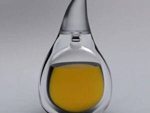 Drop perfume bottle 3D Model