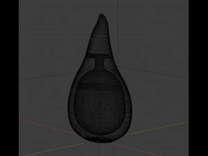 Drop perfume bottle 3D Model