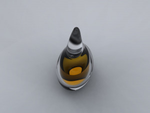 Drop perfume bottle 3D Model
