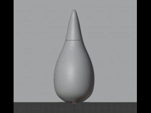Drop perfume bottle 3D Model