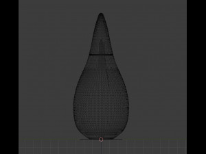 Drop perfume bottle 3D Model