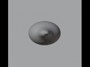 Drop perfume bottle 3D Model