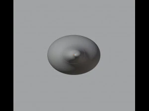 Drop perfume bottle 3D Model