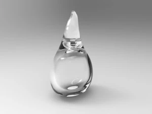 Drop perfume bottle 3D Model