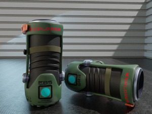 xemu boots 3D Model
