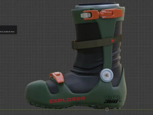 xemu boots 3D Model
