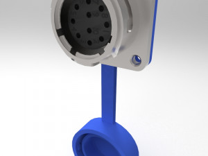 electric connector 3D 모델