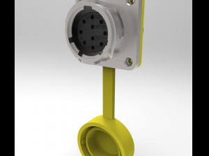 electric connector Model 3D
