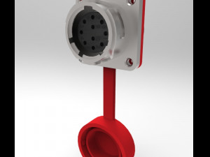 electric connector Model 3D