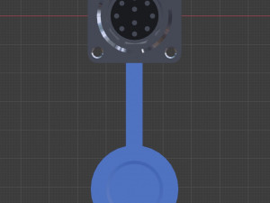 electric connector Model 3D
