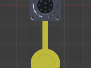 electric connector Model 3D