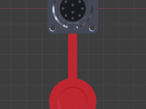 electric connector Model 3D