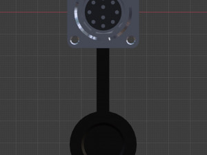 electric connector Model 3D