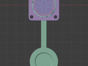 electric connector Model 3D