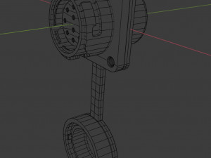 electric connector Model 3D