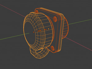 electric connector Model 3D