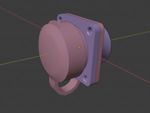 electric connector Model 3D