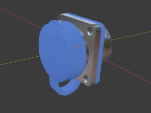 electric connector Model 3D