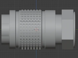 Gas connector 3D Model