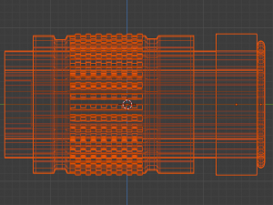 Gas connector Modello 3D