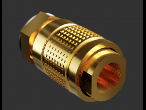 Gas connector Modello 3D