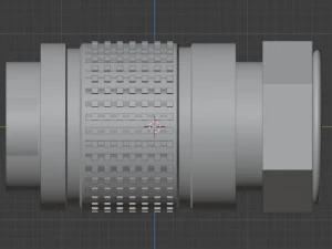 Gas connector 3D Model