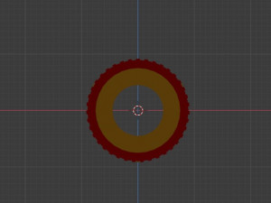 Gas connector Modello 3D