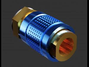 Gas connector 3D Model