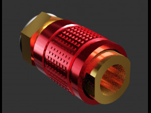 Gas connector Modello 3D