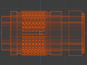 Gas connector Modello 3D