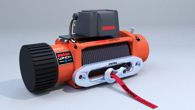 WINCH 2 Model 3D .c4d .max .obj .3ds .fbx .stl .blend 