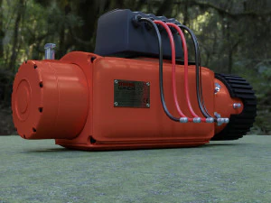 WINCH 2 3D Model