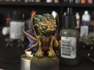 dragon-grumpy 3d print model 3D 프린트 모델
