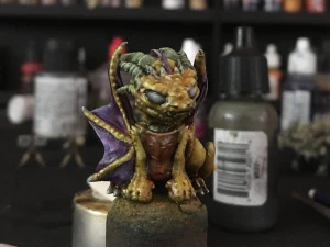 dragon-grumpy 3d print model 3D Print Model