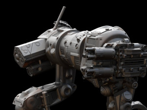 mech sabueso all terrain military vehical 3d printing model Modelo de impresión 3D