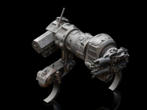 mech sabueso all terrain military vehical 3d printing model 3D Print Model